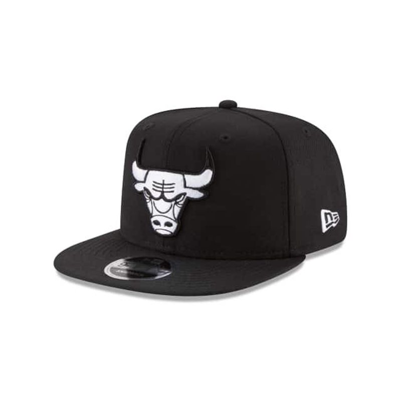 NBA Chicago Bulls High Crown 9Fifty Snapback (SIF3577) - Black New Era Caps